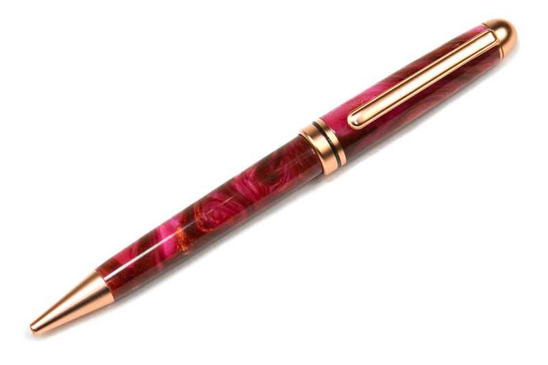 7mm Euro Satin Copper Pen Kit