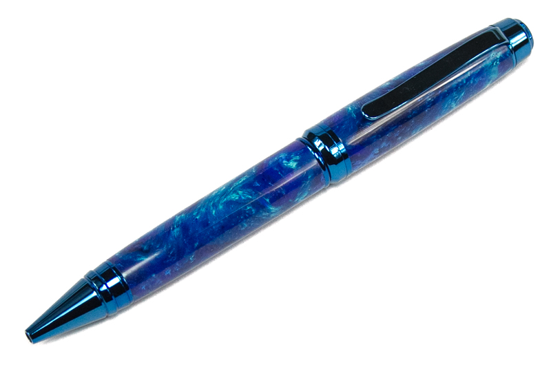 Cigar Pen Kit - Blue Titanium