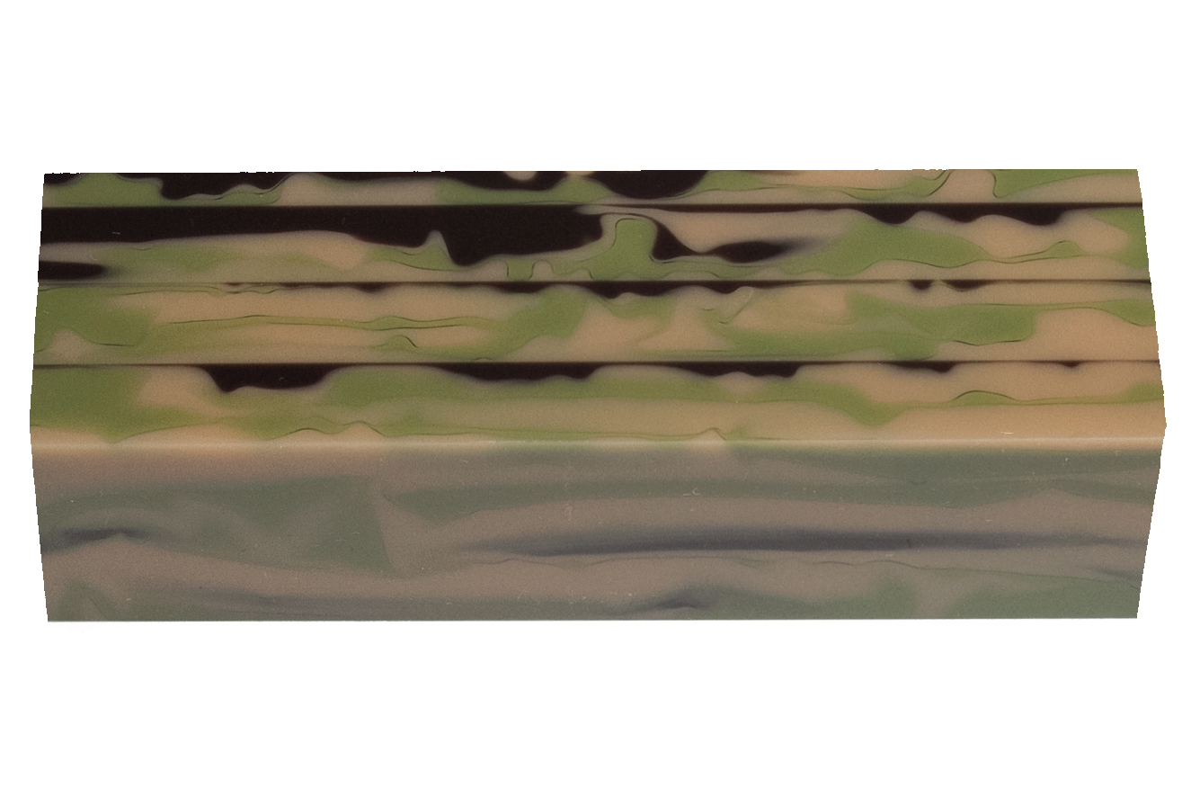 5" Stopper Double Blank - Faded Camo