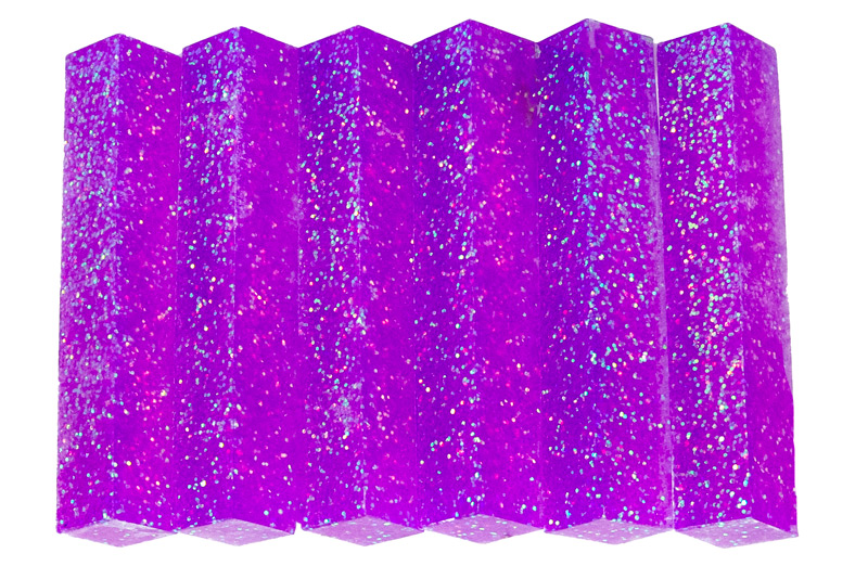 Lilac Starlight Alumilite Glitter Pen Blank