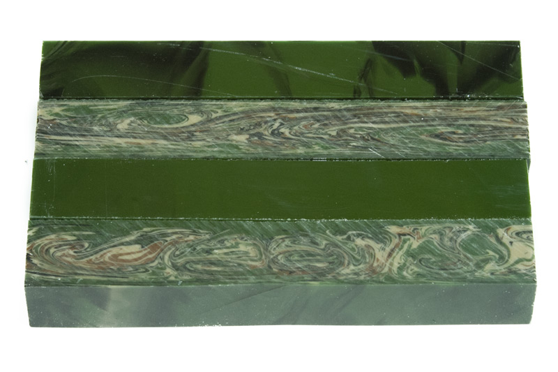 Woodland Camo Mist Acrylic Pen Blank - Batch 2