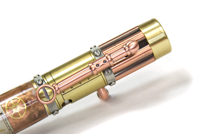 Handmade Schimmel Pen Industrial Steampunk Metals all Antiqued Copper Pen Comes in gift box Bolt Action Pen