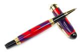 Round Top (8mm Euro) Gold Rollerball Pen Kit
