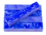 Blue Ice RhinoPlastic Resin Pen Blank